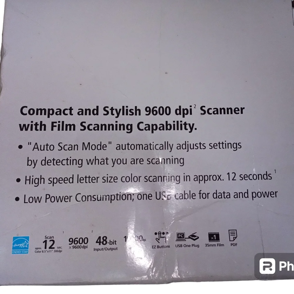 Canon CanoScan LiDE 700F Flatbed Scanner 8.5in x 11.07in 9600 dpi x 9600